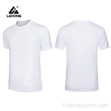 Conception unisexe bon marché votre propre t-shirt sport ordinaire